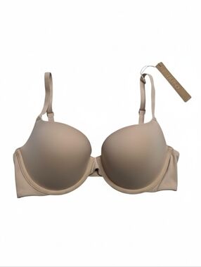 SKIMS Fits Everybody Push up Demi Bra Mica Tan 34C NWT